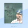 Highest Test Wicket Taker Muttiah Muralitharan Stamp Folder 2007