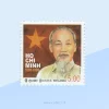 President Ho Chi Stamp Sri Lanka