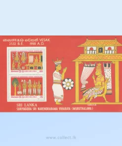 Vesak 1988 Souvenir Sheet