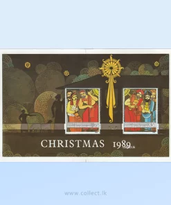 Christmas 1989 Souvenir sheet