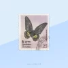 Sri Lankan Birdwing (Troides helena darsius) Stamp Sri Lanka