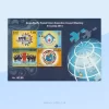 Asia-Pacific Postal Union meeting 2014, Souvenir Sheet Sri Lanka