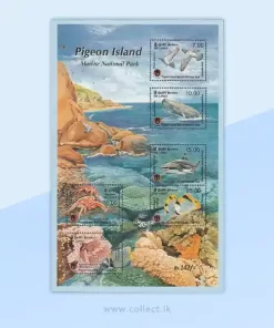 Pigeon Island Marine National Park 2014, Souvenir Sheet Sri Lanka