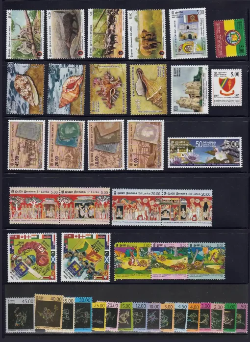 2007 Year Pack (74 Stamps) - Image 3